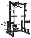 Squat Rack With Lat Pull Down and Cables