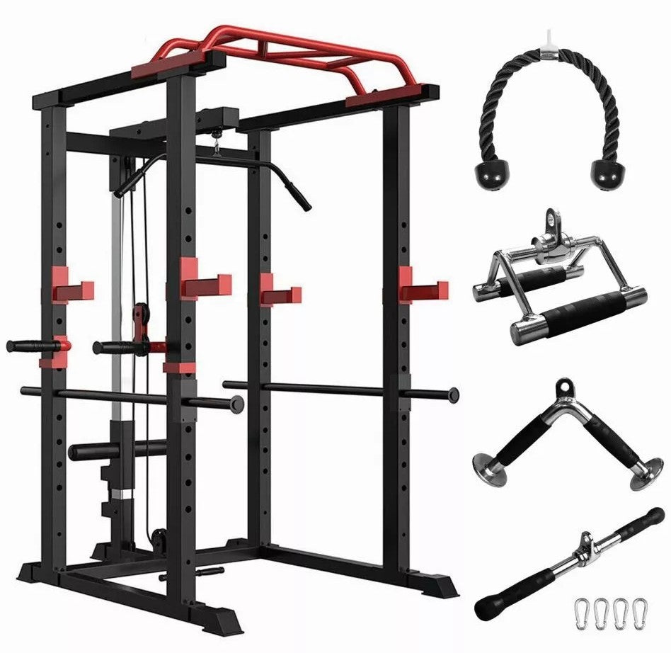 Multifunctional Power Rack Cage/Máy tập gánh đùi thường