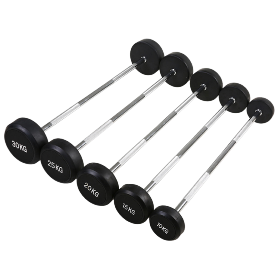 Straight Fixed Urethane Barbells/Tạ liền đòn