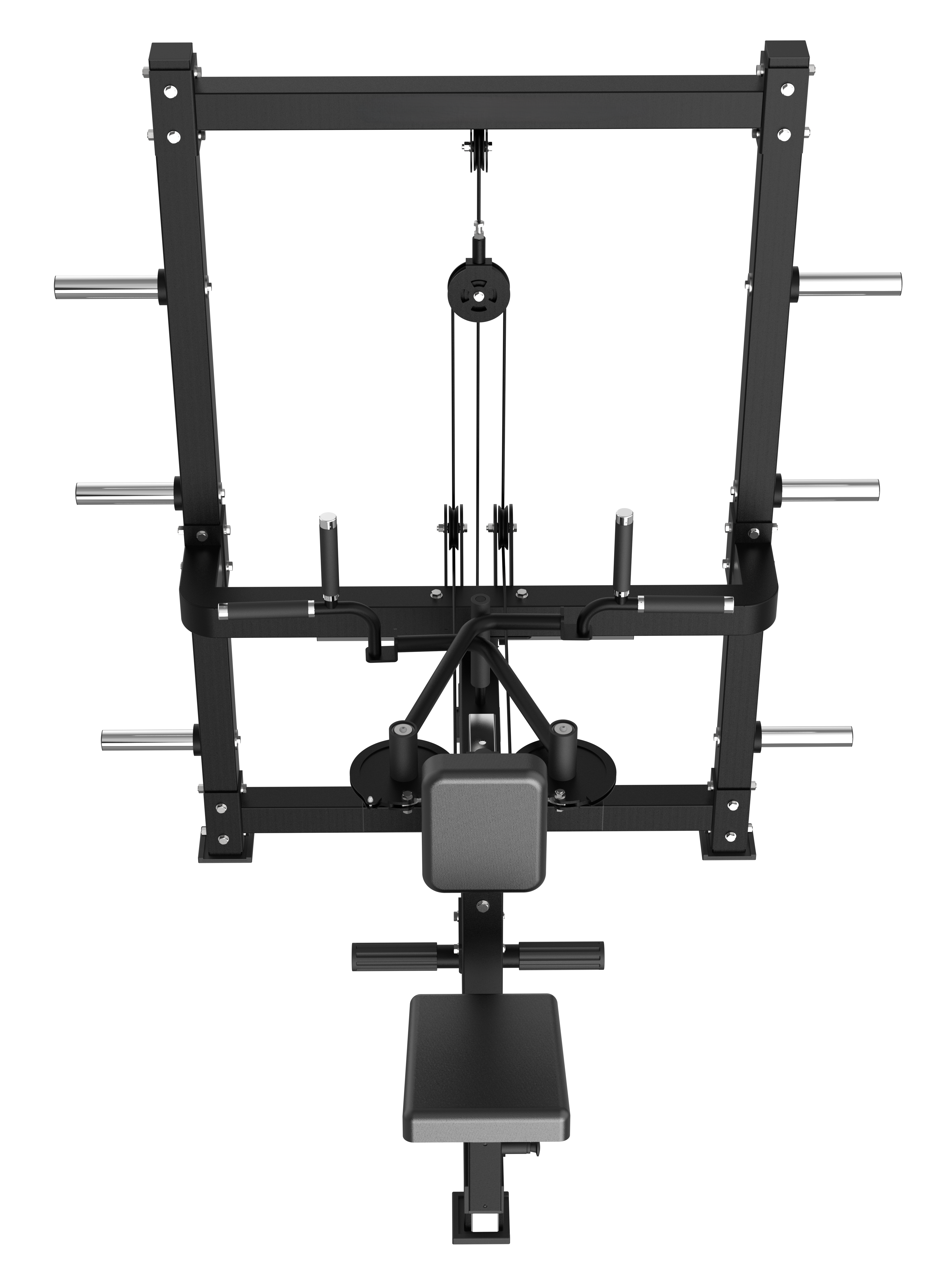 Row/Máy kéo xô rộng