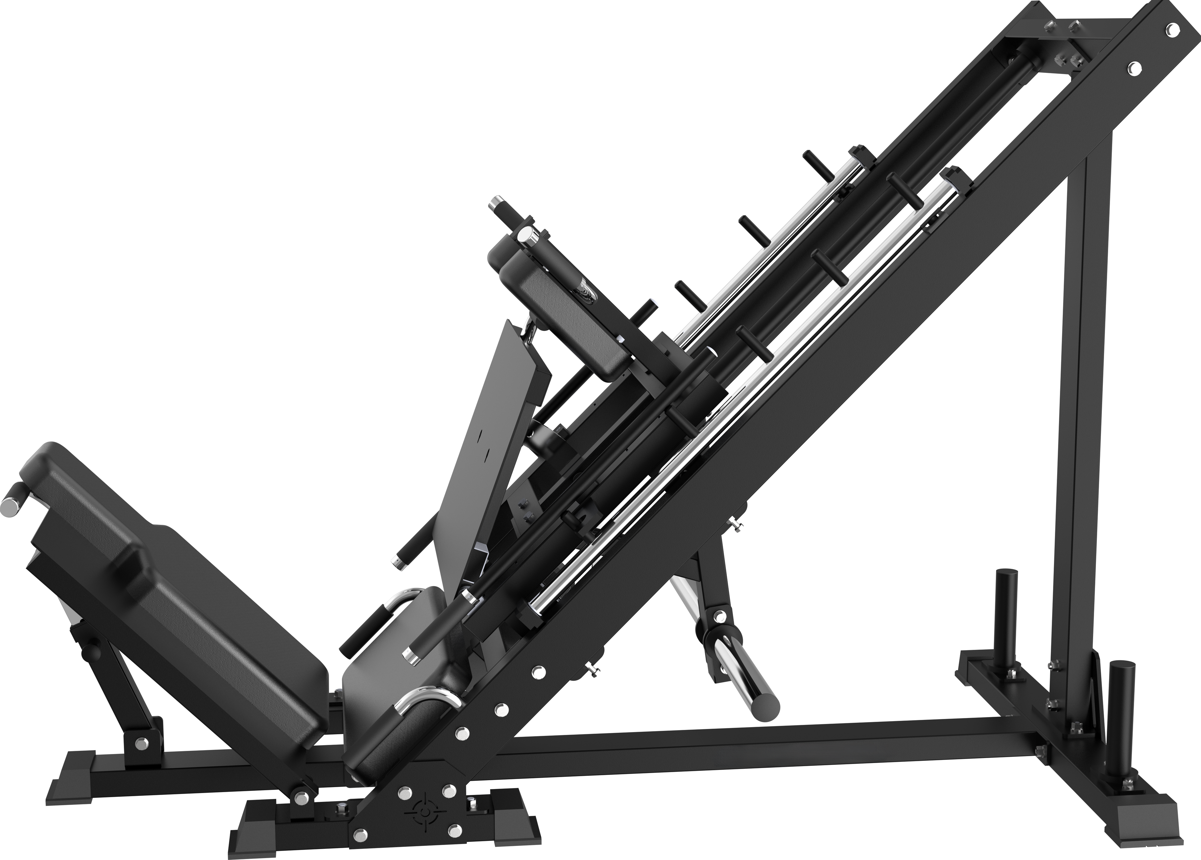 Leg Press and hack squat/máy tập chân và mông