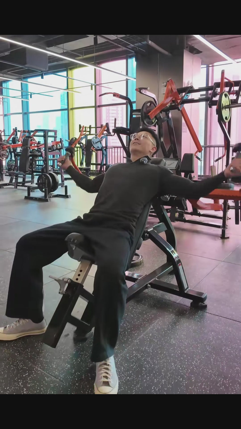 Incline Chest Expander/máy tập ngực