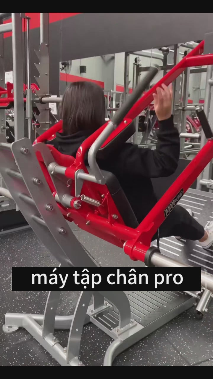 Pendulum Squat Pro/máy tập chân