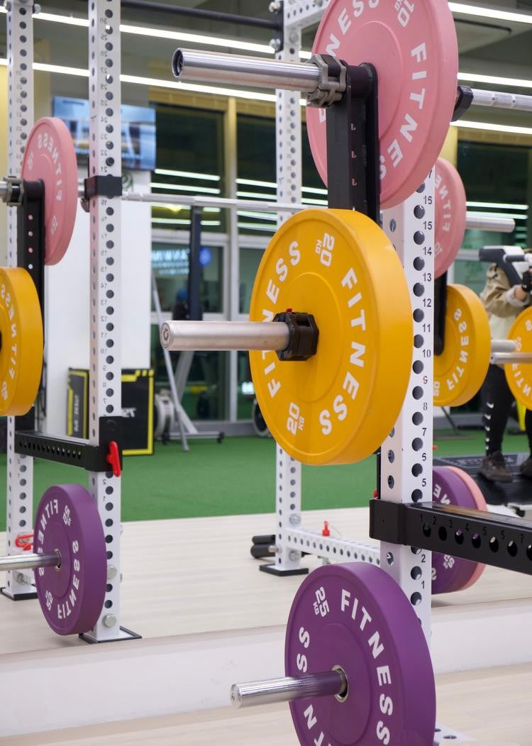 Tạ đĩa màu liftting Bumper Plate/tạ bánh